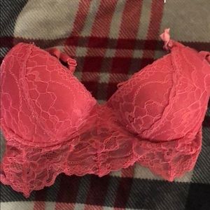 Xoxo pink push up bra
